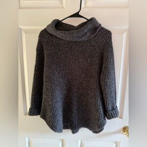 Free People Dylan Tweed Cowl Neck